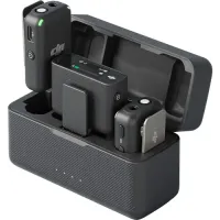 DJI Mic (2 TX + 1 RX + Charging Case) Dual-channel Wireless Microphone